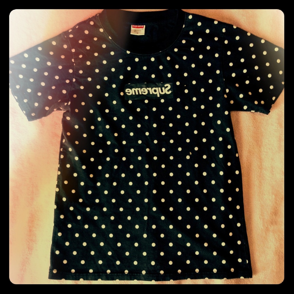 Supreme X Comme Des Garçons Box Logo T-Shirt
